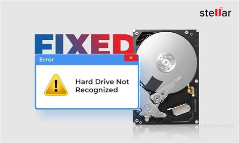 Solved: Hard drive not being recognize